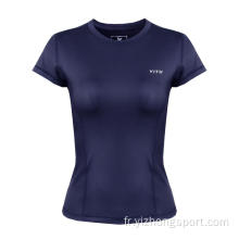 T-shirt pour femmes coupe sèche évacuant l&#39;humidité respirant